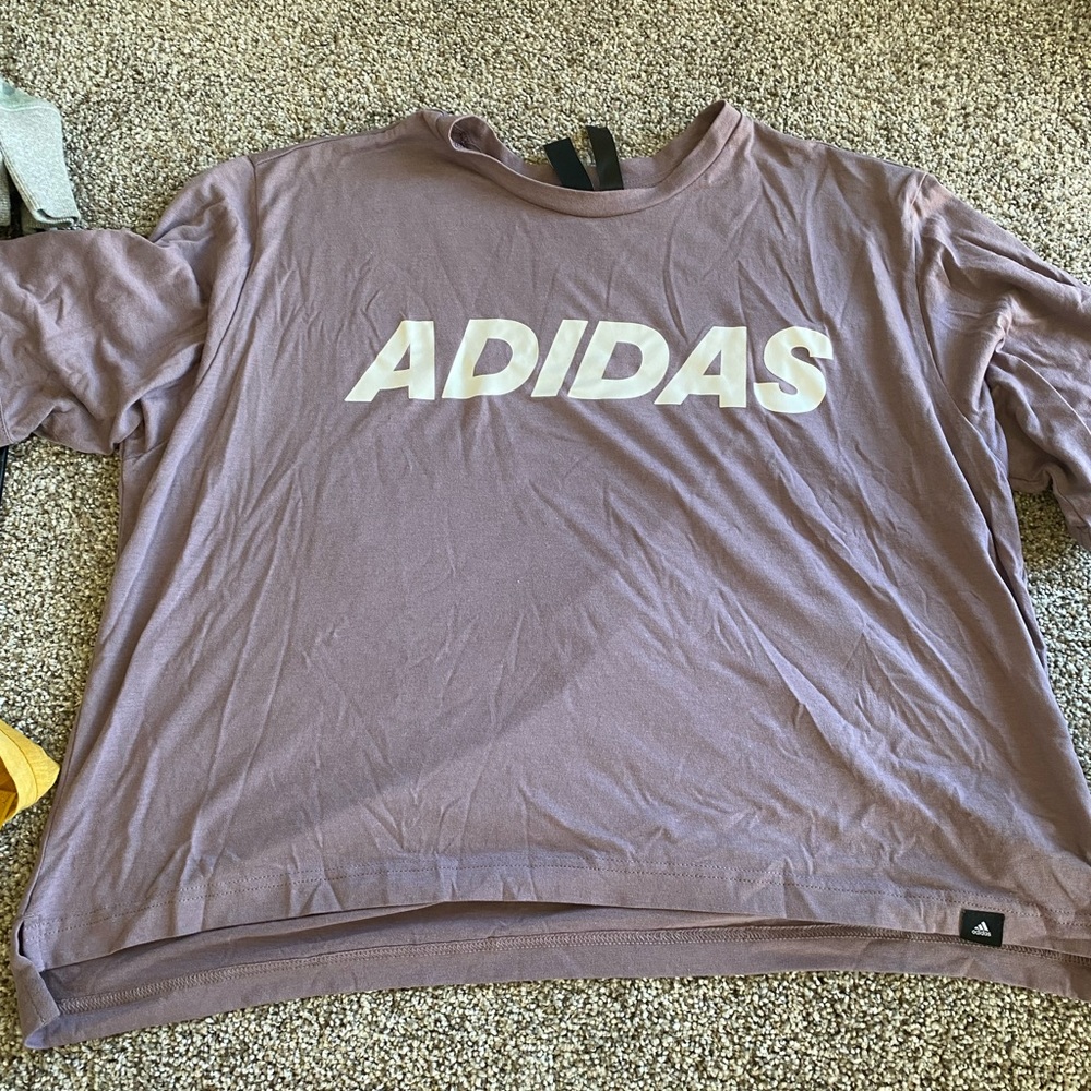 Adidas XL Cropped Active Top
